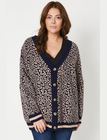 Animal print 2024 cardigan debenhams