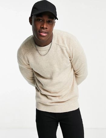 cream wool jumper mens