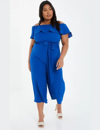 bardot culotte jumpsuit