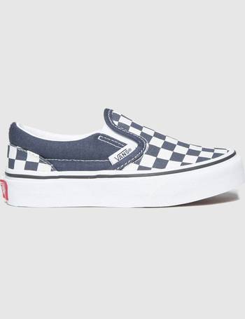 vans slip on checkerboard junior