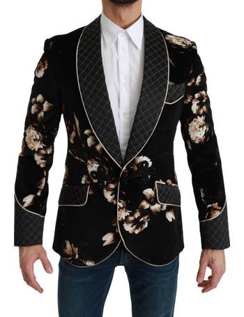 Shop Dolce and Gabbana Velvet Blazers for Men up to 65% Off | DealDoodle