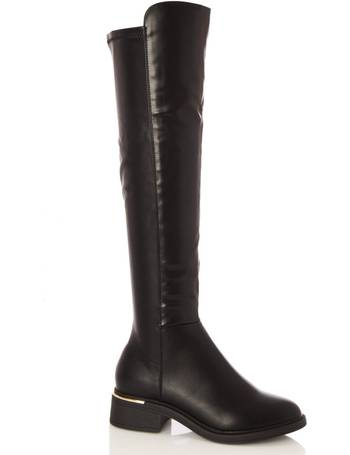 Shop Debenhams Women's Wide Fit Knee High Boots up to 70% Off | DealDoodle