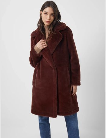 alvira faux fur reversible coat