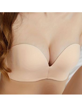 Women's Anti-slip Strapless Push-up Bra