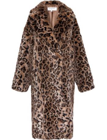 Gerard darel leopard print on sale coat