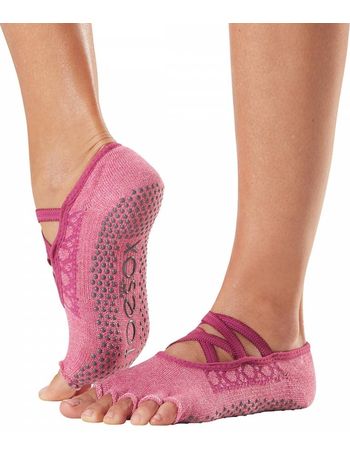 ToeSox Elle Half Toe Grip Yoga Socks