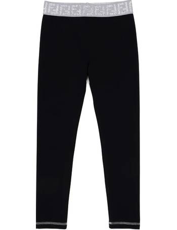 LA Gear 2 Pack High Waisted Leggings Junior Girls