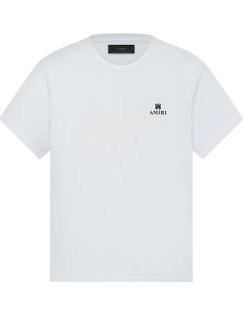 Shop Amiri Men's White T-shirts up to 60% Off