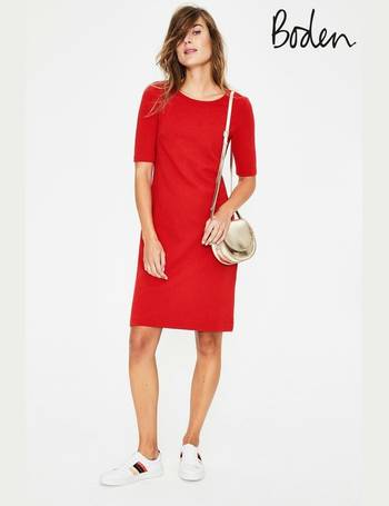 boden red dress