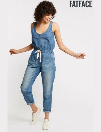 Fat face cheap denim jumpsuit