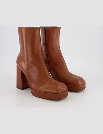 Office aubergine boots sale