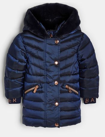 ted baker ladies navy coat