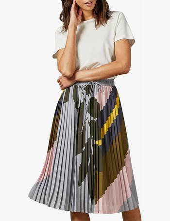 ted baker pleated dress