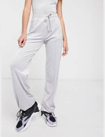 Grey JUICY COUTURE Diamante Velour Track Pants - JD Sports Global
