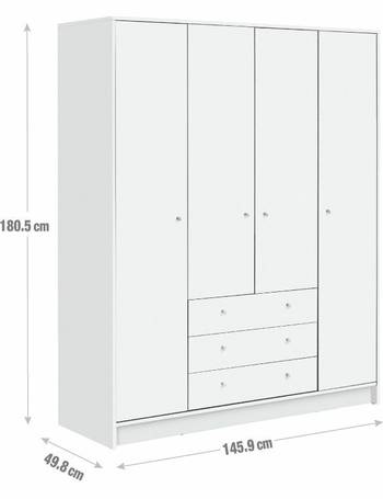 Shop Argos Malibu Wardrobes Up To 20 Off Dealdoodle