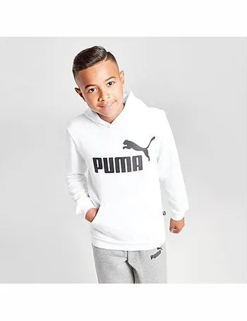 Puma core clearance logo hoodie junior