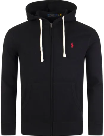 polo black hoodie mens