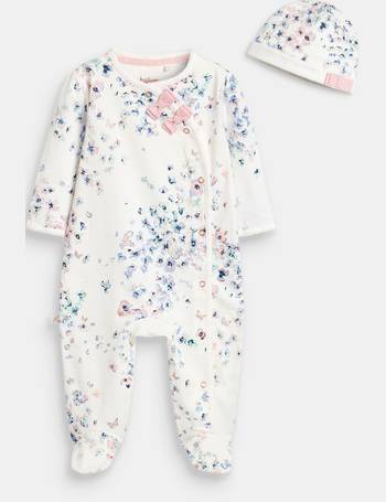 ted baker letter sleepsuit