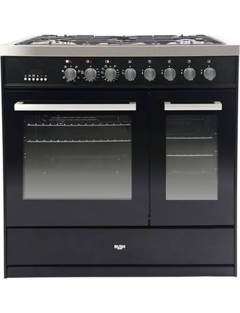 bush dual fuel double oven