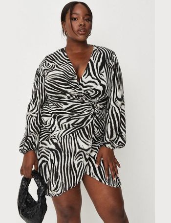 Missguided zebra hotsell print dress