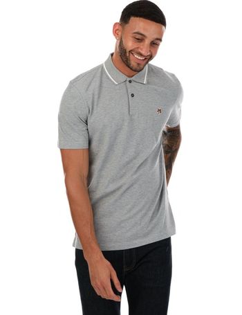 Ted Baker Ravens Polo Shirt In Grey