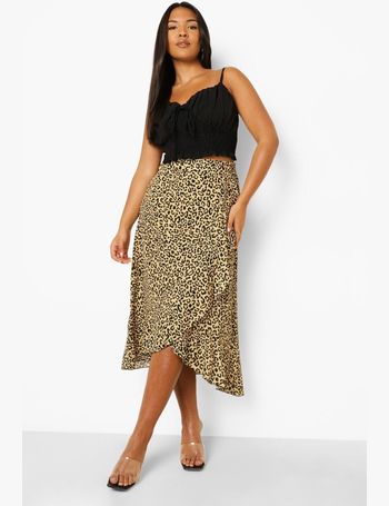 Leopard hotsell skirt dillards