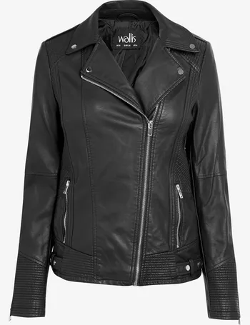 Abbey clancy x lipsy hotsell faux leather biker jacket