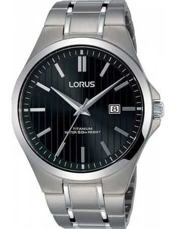 Mens lorus titanium watch rxd425l8 hot sale