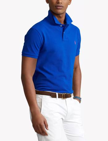Shop Men's Ralph Lauren Slim Fit Polo Shirts up to 70% Off 