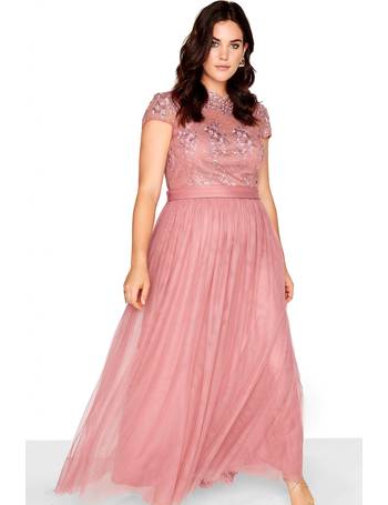 Little mistress curve cheap maxi dress