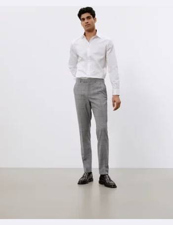 Tailored Fit Pure Wool Twill Trousers  JAEGER  MS