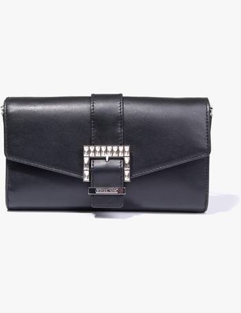 MICHAEL KORS: Michael Penelope clutch in smooth leather - Black