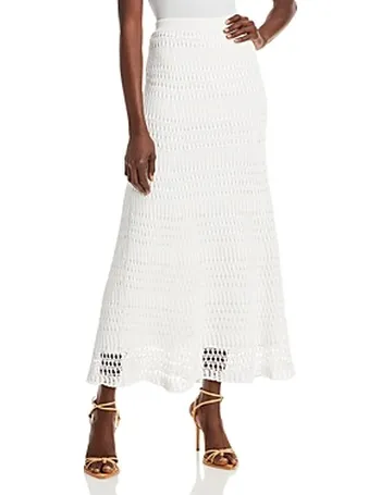 theory twisted rib skirt