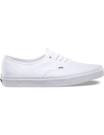 vans ua authentic iridescent suede trainers in white