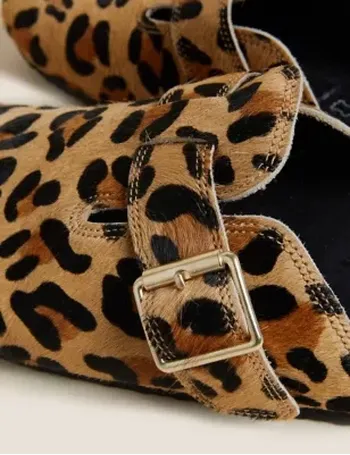 Marks and spencer on sale leopard print loafers