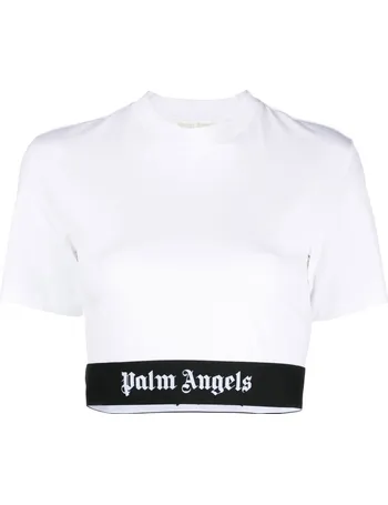 Shop PALM ANGELS Women's Crop T Shirts up to 55% Off