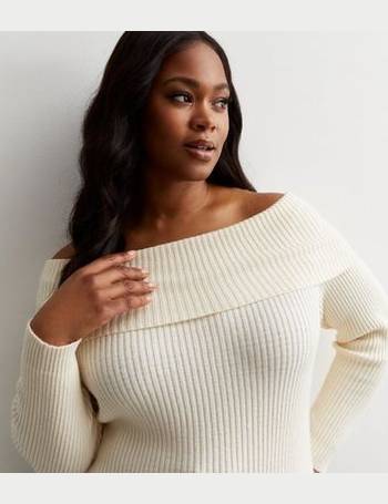 Off the shoulder discount jumper new look