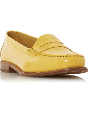 red tape tan formal loafers