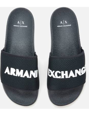 armani exchange men sandals