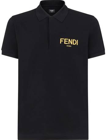 fendi white polo shirt