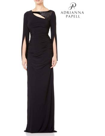 Shop Adrianna Papell Women s Long Sleeve Evening Dresses up to 70