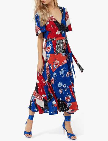 Monsoon alba best sale print tea dress