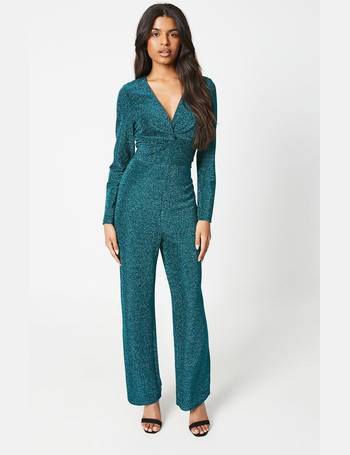 Wallis best sale green jumpsuit