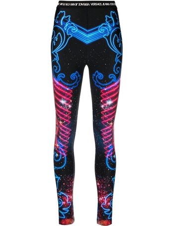 Versace Jeans Couture baroque-print Leggings - Farfetch