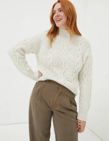 Fat face phoebe sale roll neck jumper