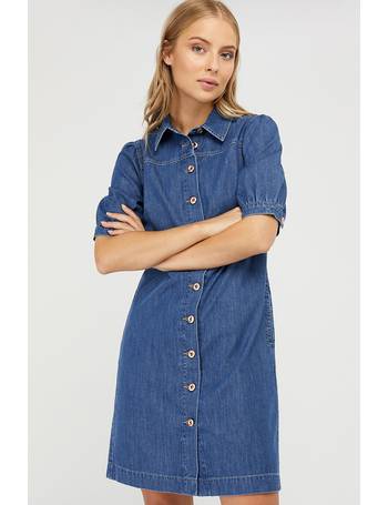 monsoon denim shirt dress