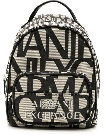 Shop Armani Exchange Women s Black Backpacks up to 60 Off