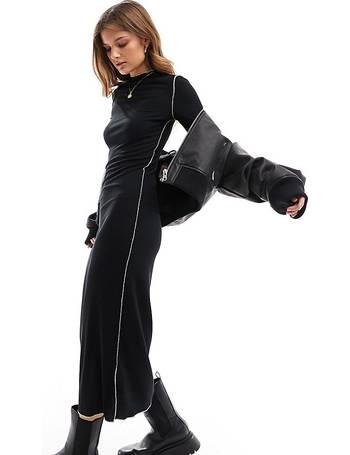 Vero Moda premium super soft cami maxi dress in black