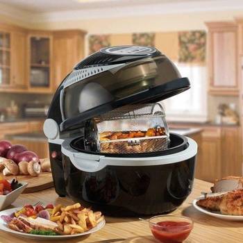 Cooks Professional Dual Air Fryer with Glass Drawers, XL 8L Capacity, 1700W, Digital Display