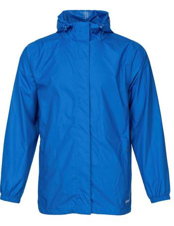 Gelert Mens Horizon Waterproof Jacket Coat Top Chin Guard Breathable Hooded Zip 